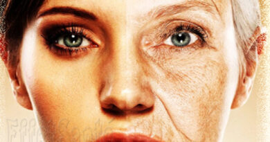 la vieillesse, masque, peau