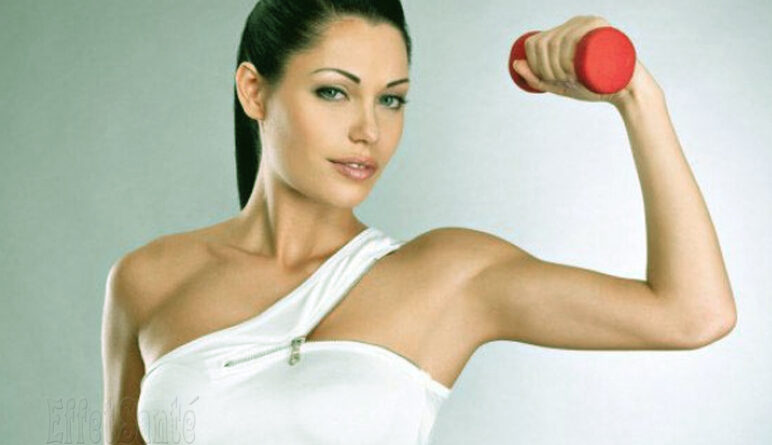 exercices maigrir, perdre du poids, perte de poids, exercices pour les aisselles