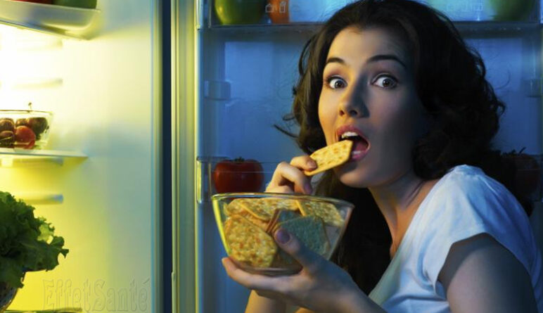 manger tard, conséquences manger tard, gain de poids