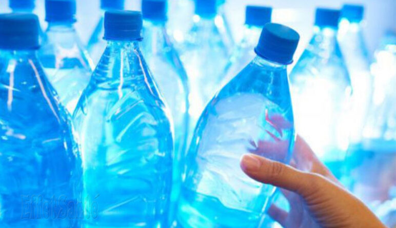 eau en bouteille, eau embouteillée, microplastique dans l'eau