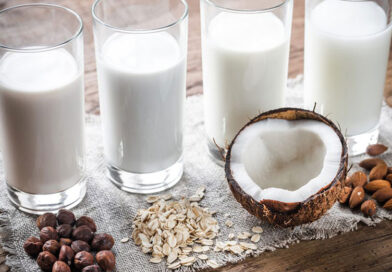 lait de soja, lait d'amandes, lait, lait de riz, lait de coco
