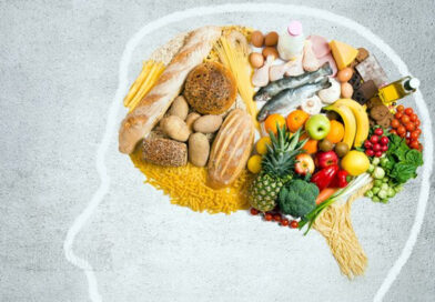 cerveau, sucreries, mauvais aliments pour le cerveau, thon, frites, riz, pâtes, sucre, restauration rapide