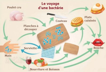 planche à découper, sale, maison, endroit sale dans la maison, endroit sale