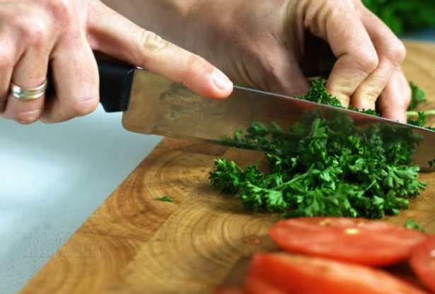 planche à découper, sale, maison, endroit sale dans la maison, endroit sale