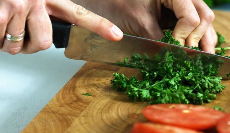 planche à découper, sale, maison, endroit sale dans la maison, endroit sale