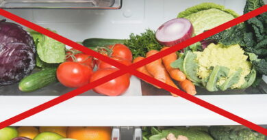 légumes et fruits, aliments pas au refrigerateur