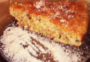 gâteau facile, gâteau santé, rhubarbe, bananes
