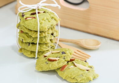 biscuits santé, biscuits légers, biscuits faciles, recette biscuits, poudre de matcha