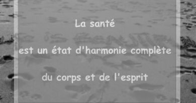 notre santé, la santé