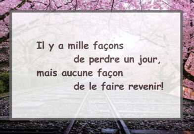 notre vie, notre santé, nos jours