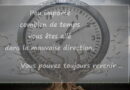 le temps, maximes, citations
