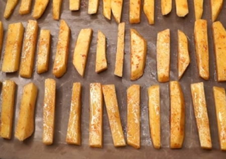 apéritifs, pommes de terre, patates, frites santé