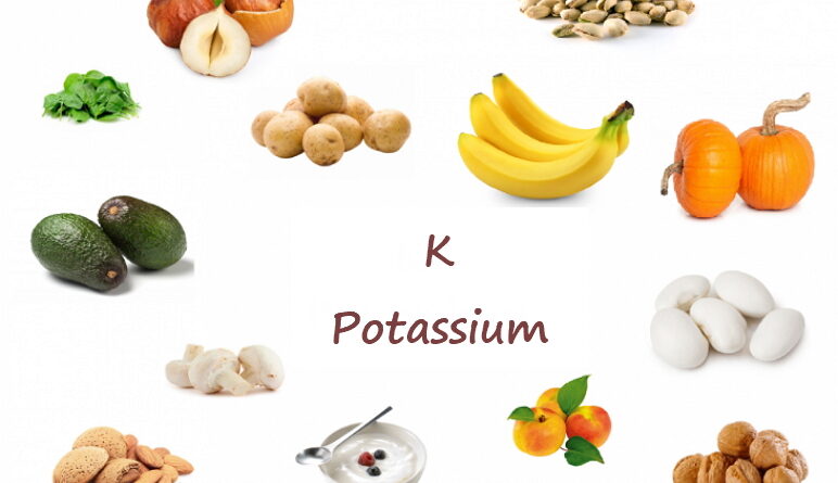 aliments riches en potassium, potassium