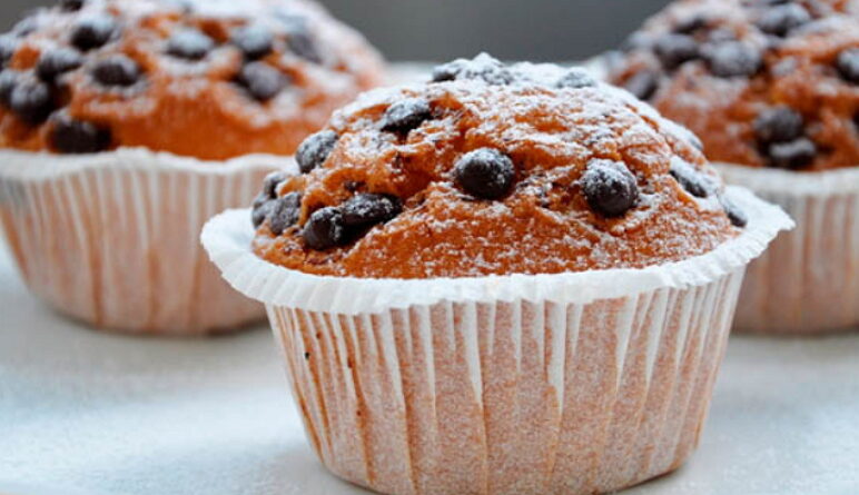 desserts santé, recettes santé, muffins santé