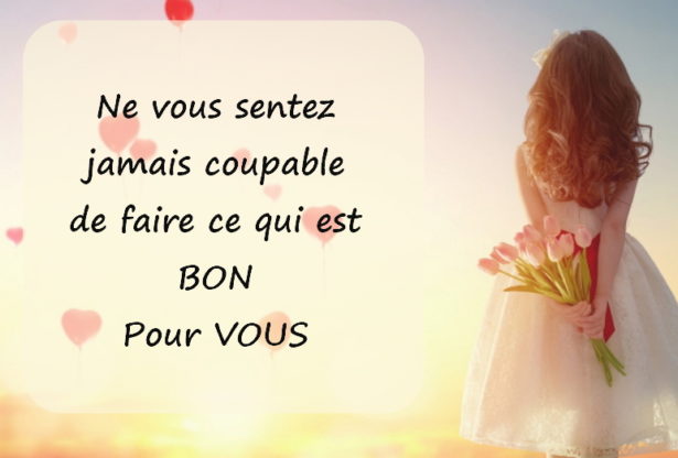 ne pas se sentir coupable