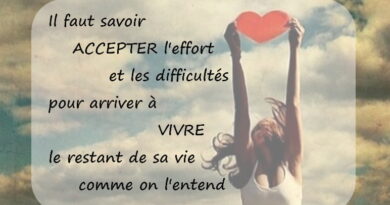savoir accepter, savoir vivre