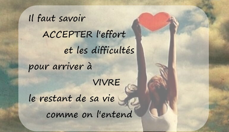 savoir accepter, savoir vivre