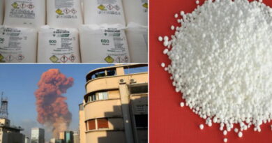 nitrate d’ammonium, produits chimiques