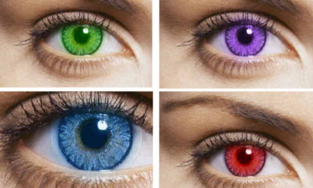 maladies des yeux, les yeux, la couleur des yeux