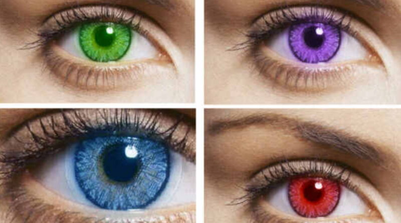 maladies des yeux, les yeux, la couleur des yeux