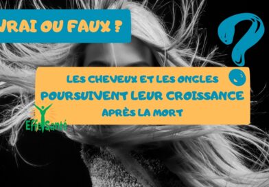 Les cheveux et les ongles poursuivent leur croissance après la mort