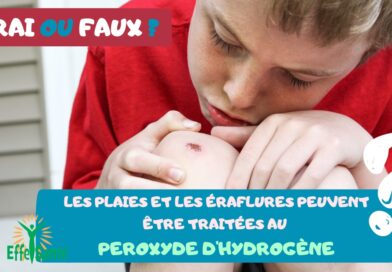 Les plaies peuvent être traitées au peroxyde d&rsquo;hydrogène