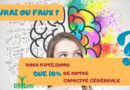 Nous utilisons 10% de notre capacité cérébrale