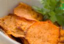 Recette de croustilles de patates douces au four