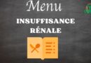 Menu pour les personnes avec de l&rsquo;insuffisance rénale