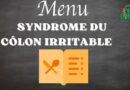 Menu pour une personne atteinte de syndrome du côlon irritable (SCI)