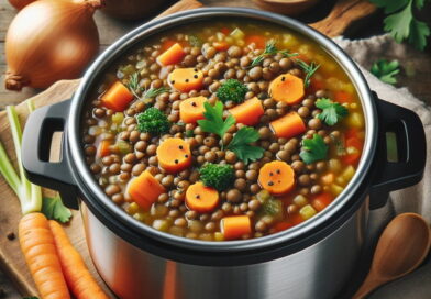 Soupe de lentilles à la mijoteuse